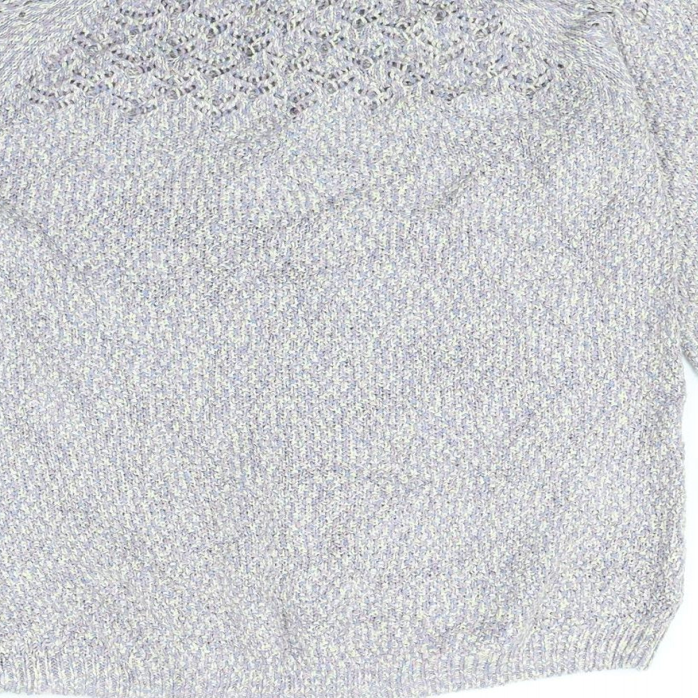 Manta Ray Womens Multicoloured   Pullover Jumper Size 16