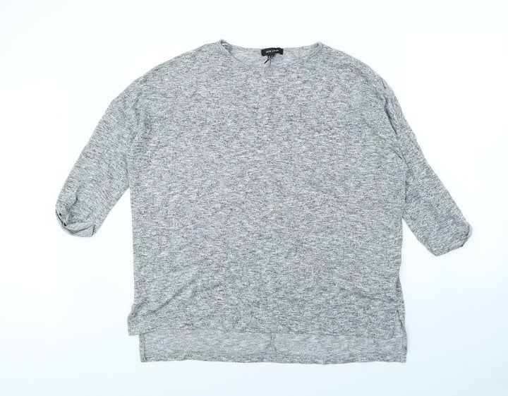 New Look Womens Grey   Pullover Jumper Size M