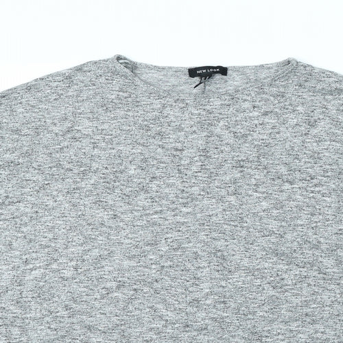 New Look Womens Grey   Pullover Jumper Size M
