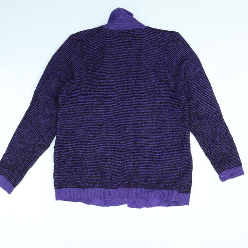 Lizzi Clarke Womens Purple   Jacket  Size L