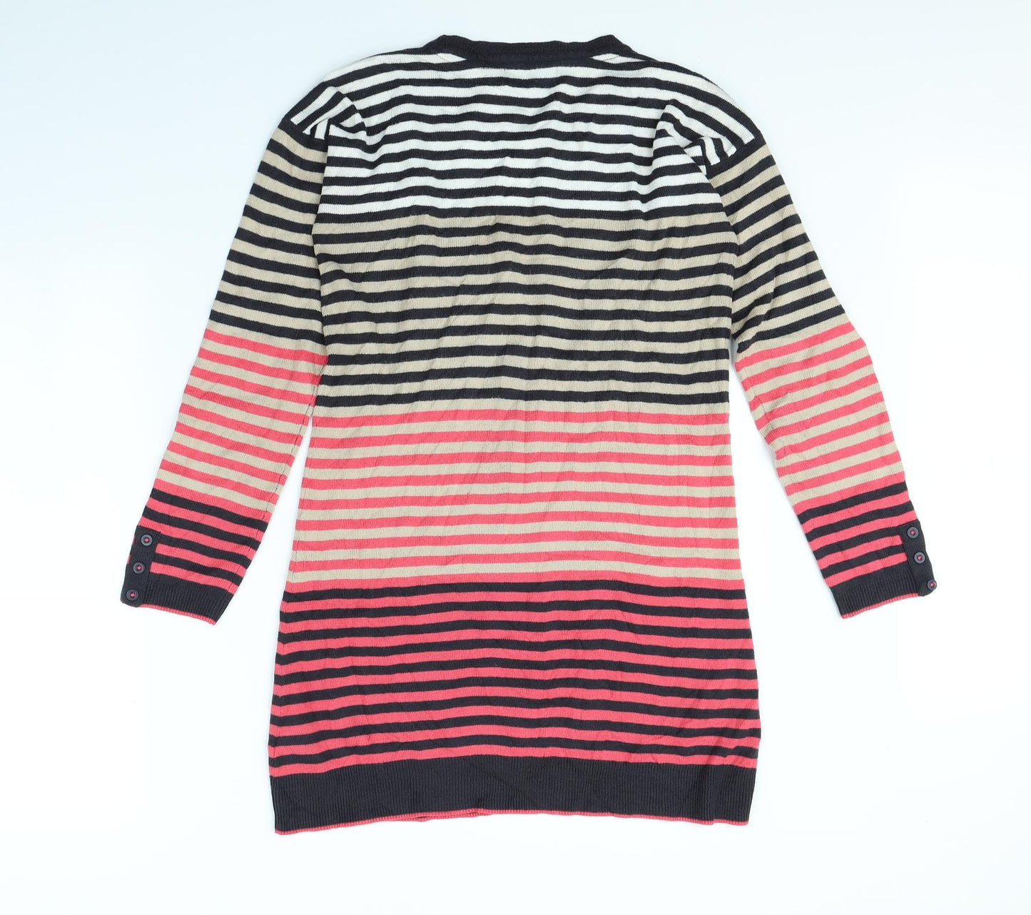 Per Una Womens Multicoloured Striped  Jumper Dress  Size 10