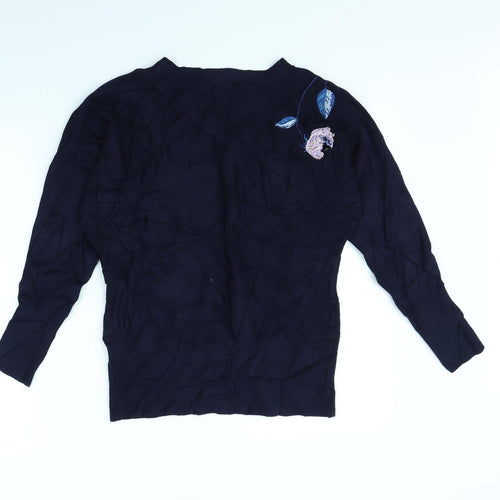 Roman Womens Blue   Pullover Jumper Size 12