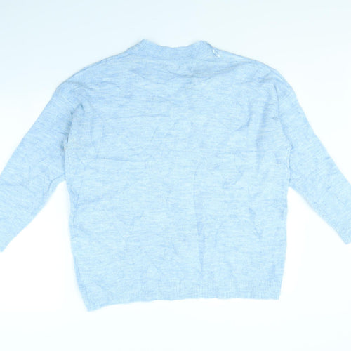 M&Co Womens Blue   Pullover Jumper Size M