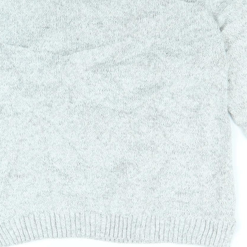 M&S Womens Grey   Pullover Jumper Size M