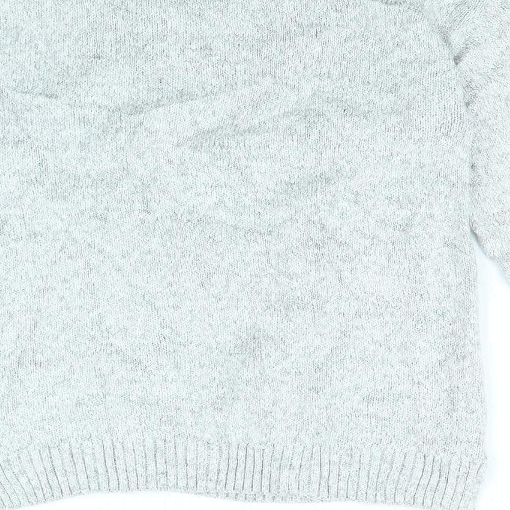 M&S Womens Grey   Pullover Jumper Size M