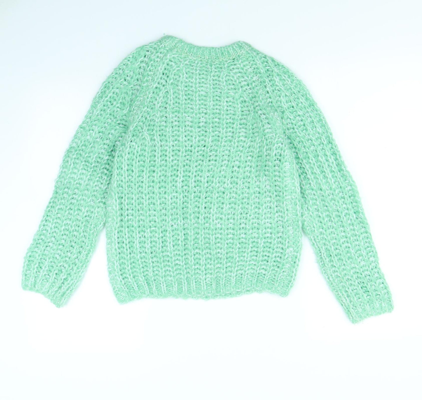 NEXT Girls Green   Pullover Jumper Size 10-11 Years