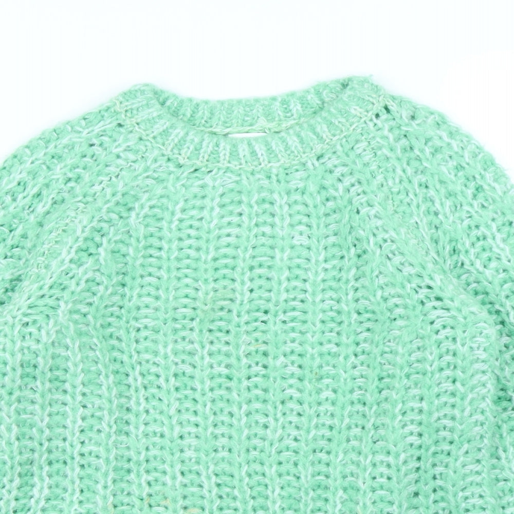 NEXT Girls Green   Pullover Jumper Size 10-11 Years
