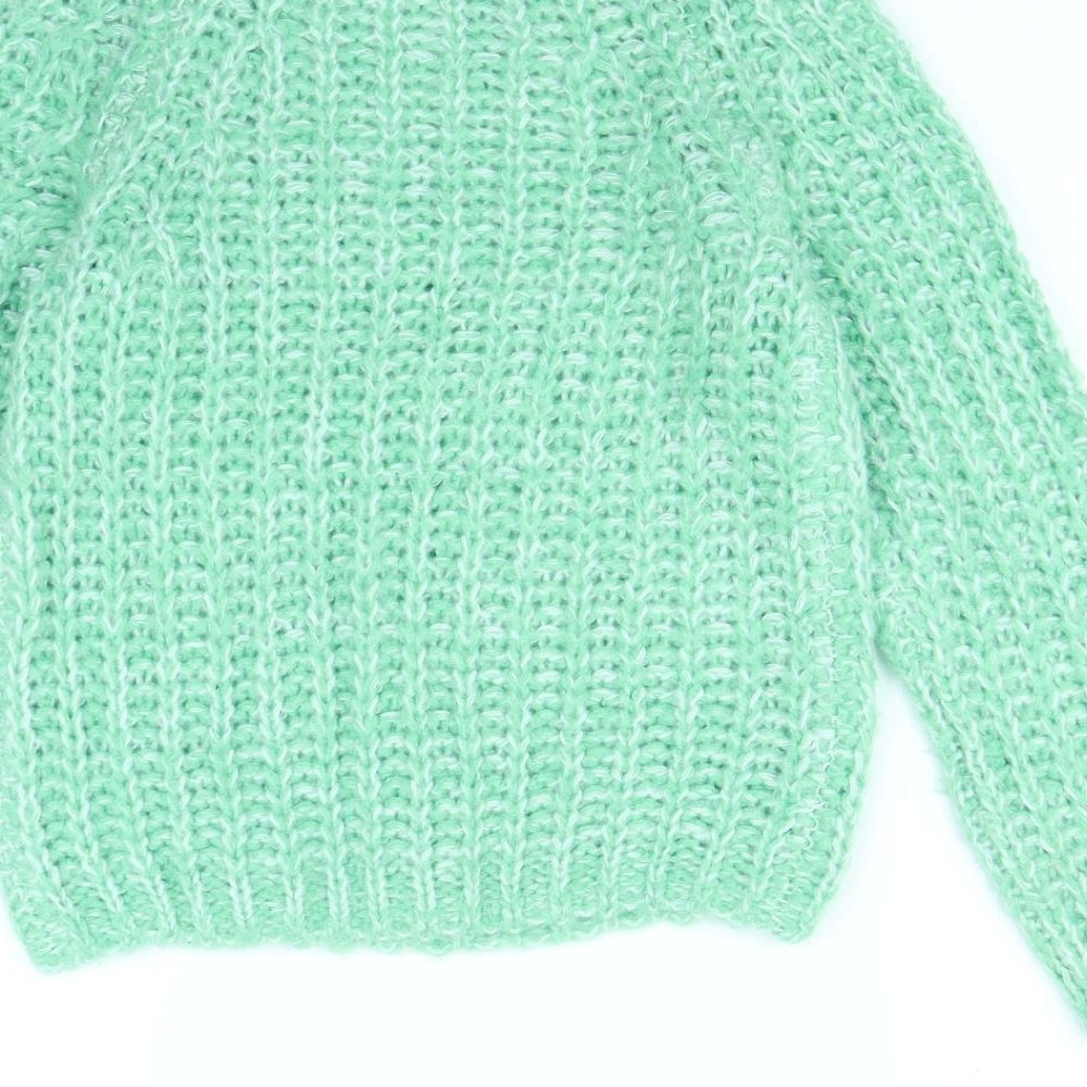 NEXT Girls Green   Pullover Jumper Size 10-11 Years