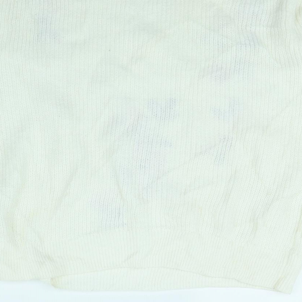 TU Womens White   Pullover Jumper Size 12
