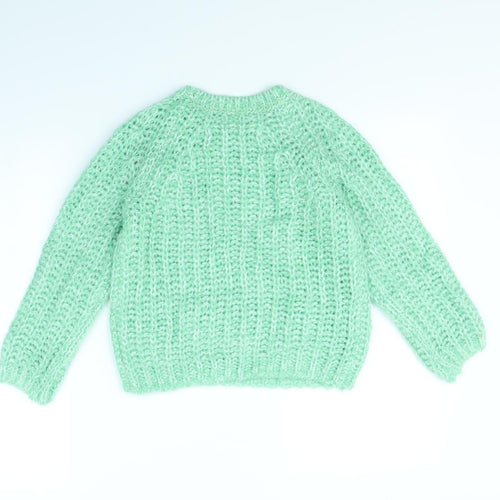NEXT Girls Green   Pullover Jumper Size 9 Years