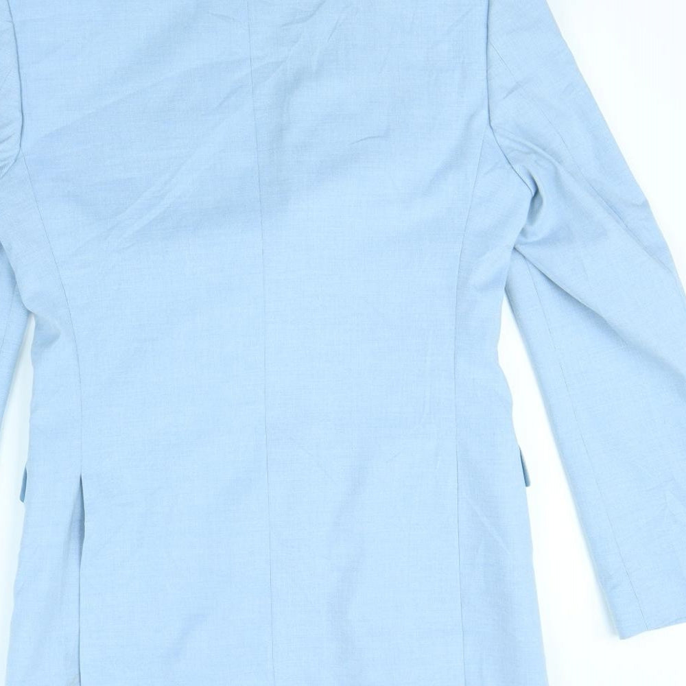 M&S Mens Blue   Jacket Blazer Size S