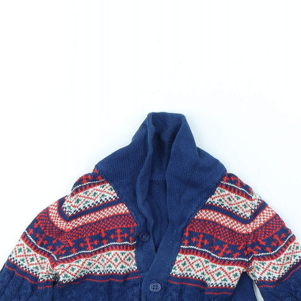 TU Boys Blue   Jacket  Size 6-9 Months