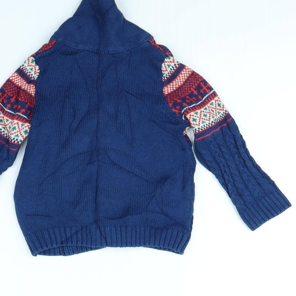 TU Boys Blue   Jacket  Size 6-9 Months