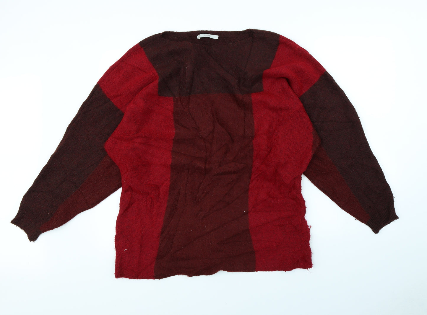 George Womens Red   Pullover Jumper Size M