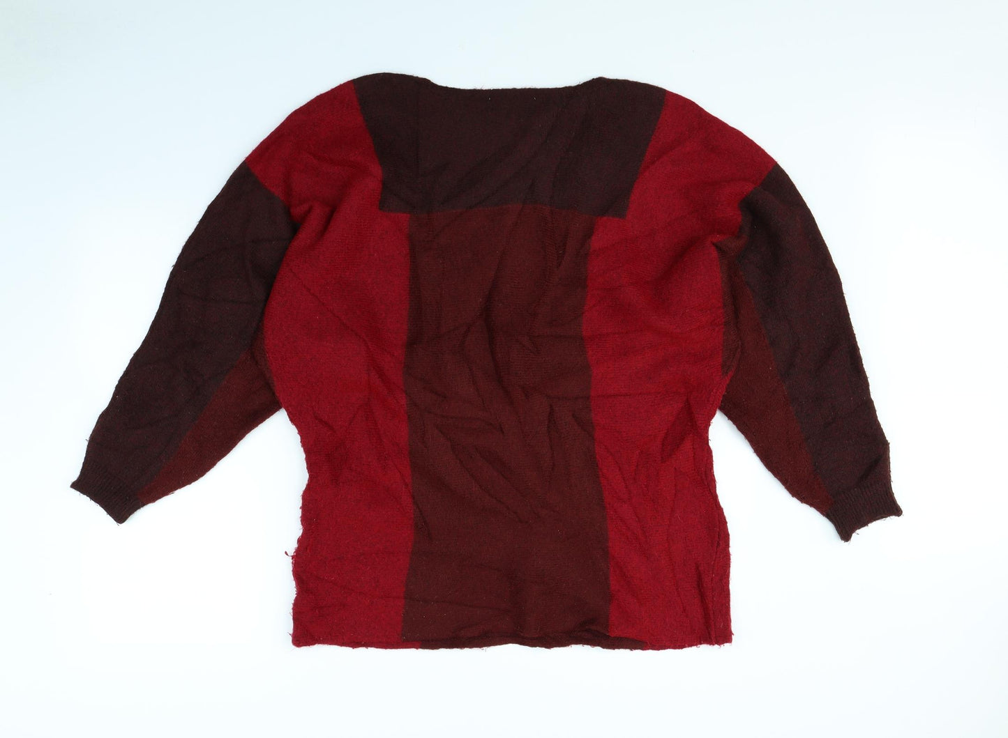 George Womens Red   Pullover Jumper Size M
