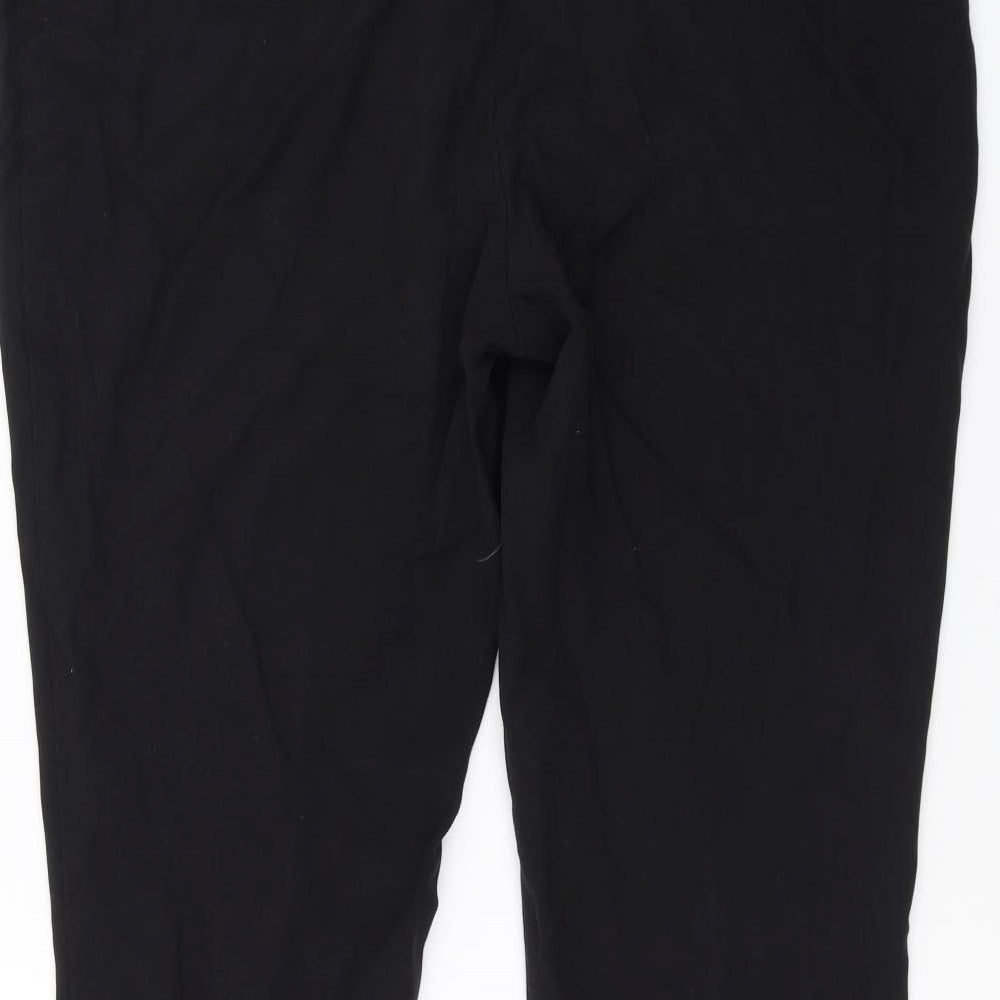 Papaya Womens Black   Trousers  Size 18 L27 in