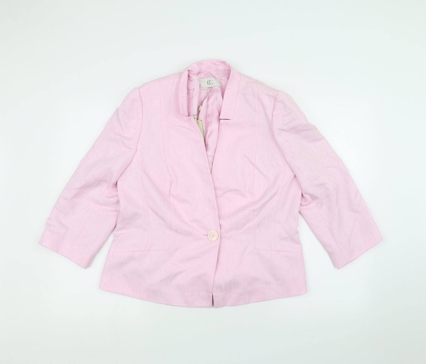 CC Womens Pink   Jacket  Size 14