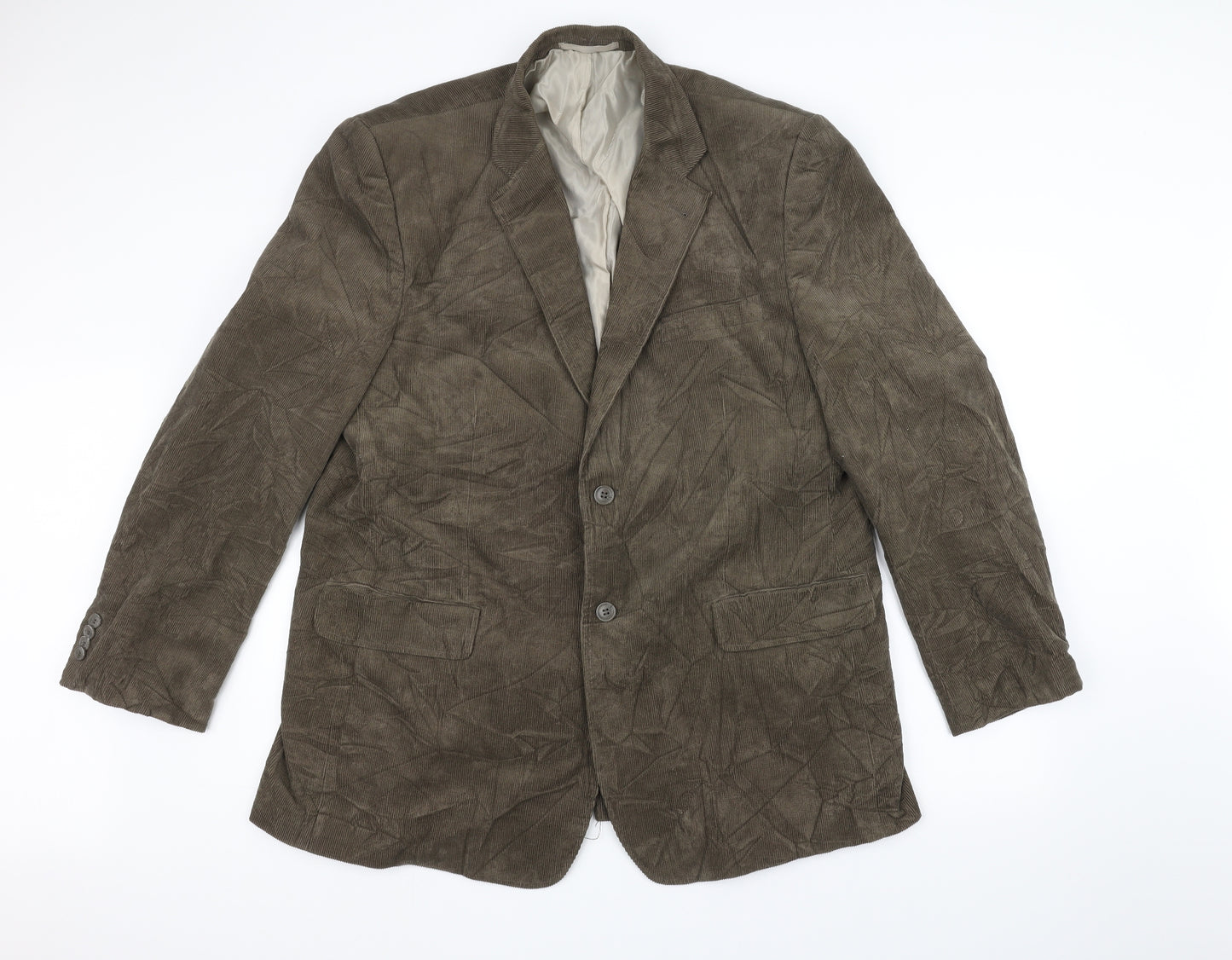 Primark Mens Brown   Jacket Suit Jacket Size 46