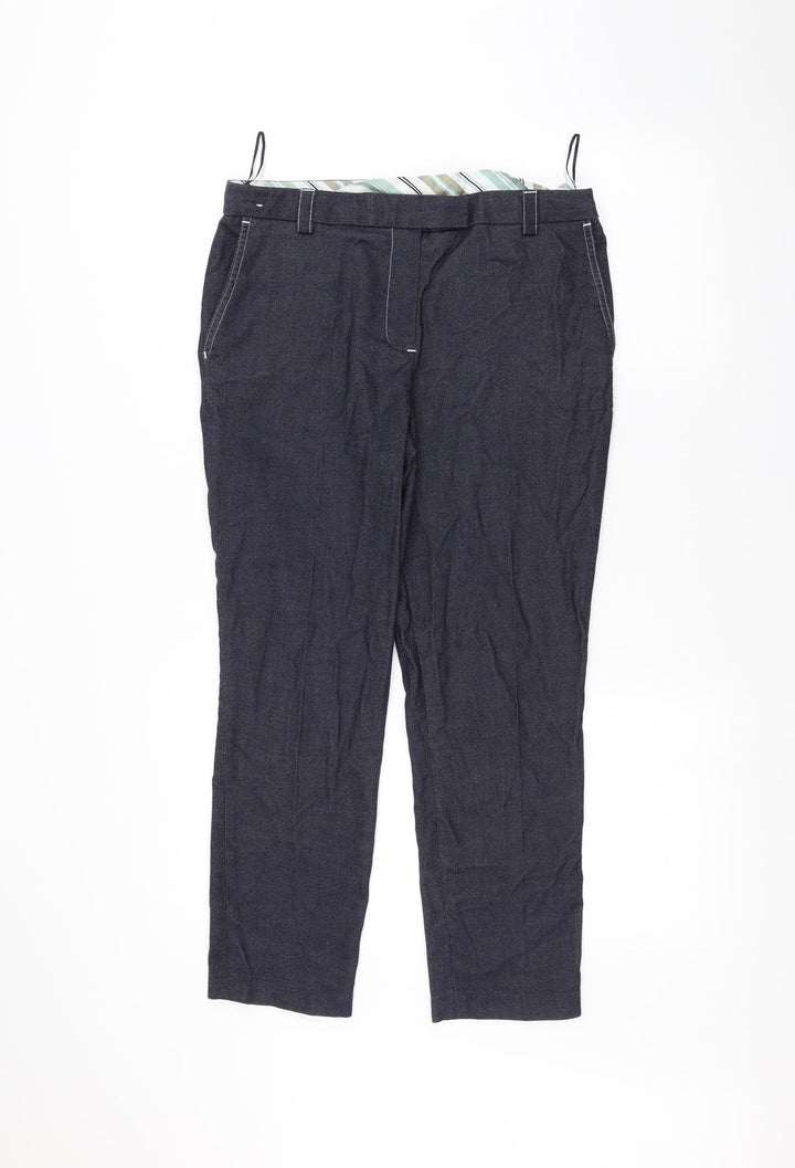 NEXT Womens Blue Skinny Jeans Size 10 L24 in