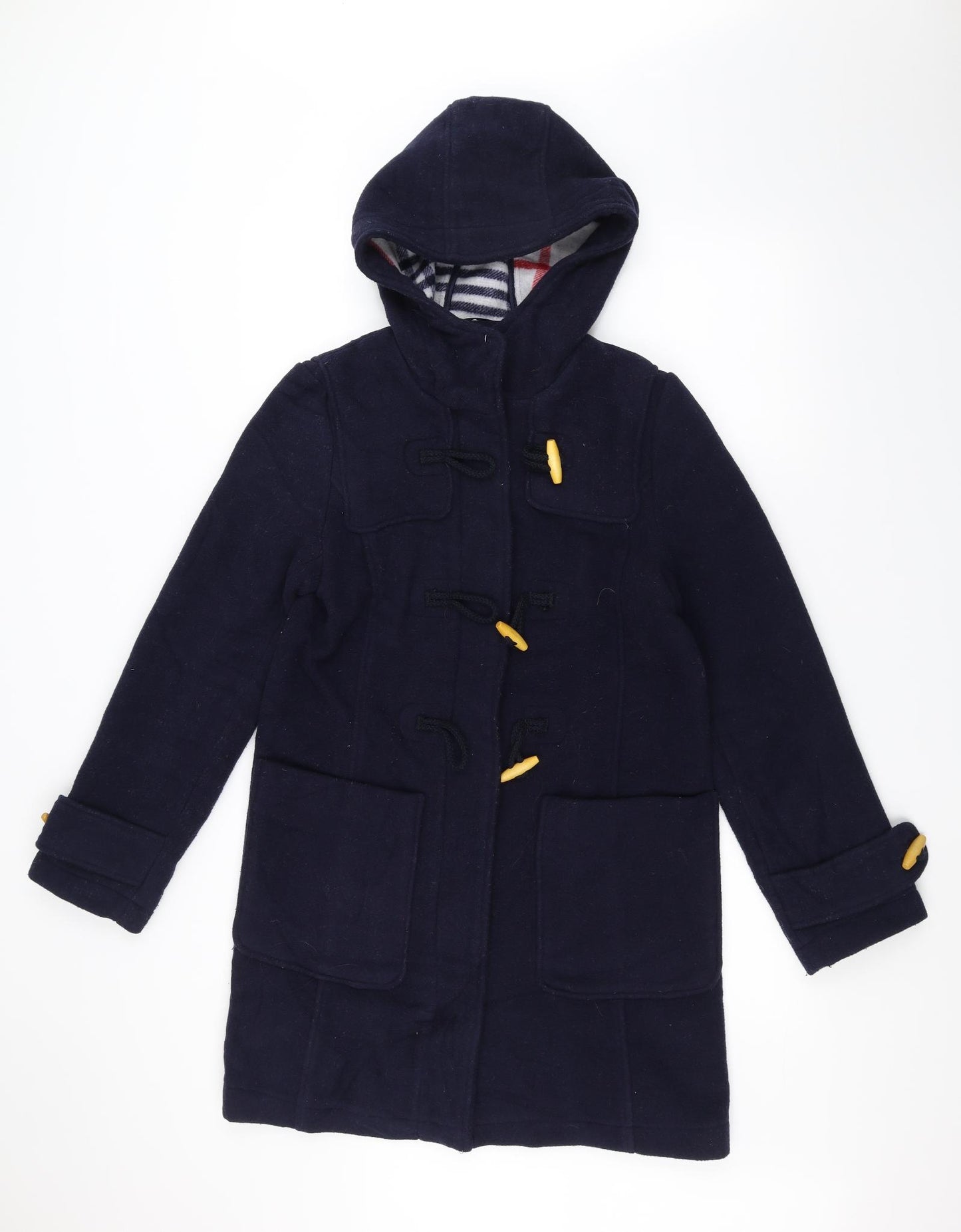 Marks and Spencer Womens Blue   Overcoat Coat Size 8