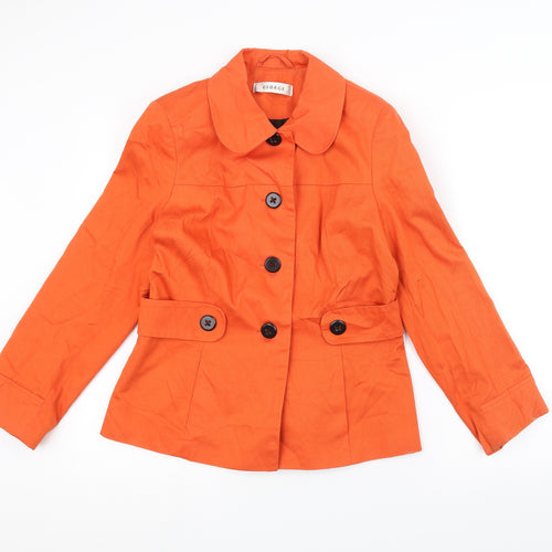 George Womens Orange   Jacket  Size 12