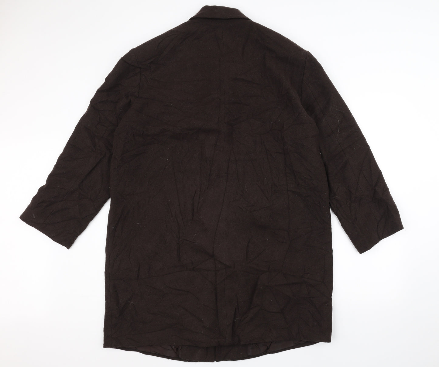 Olsen Womens Brown   Overcoat Coat Size 12