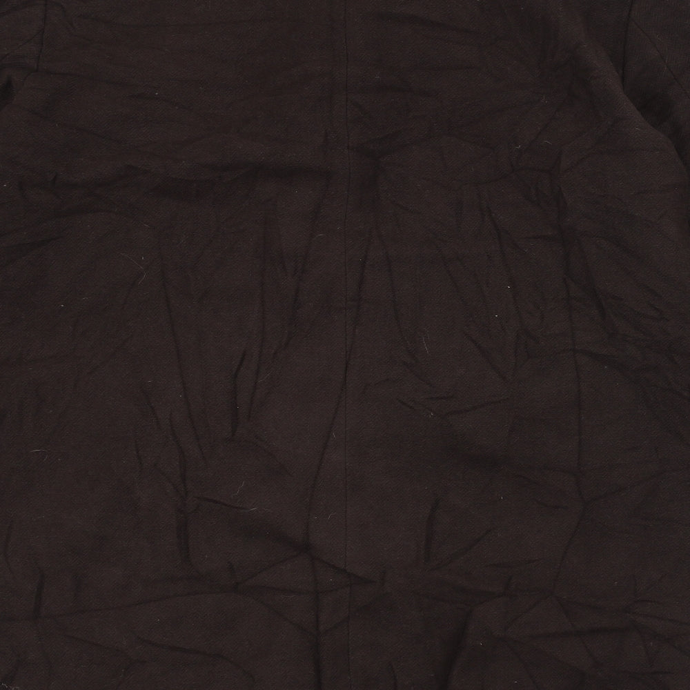 Olsen Womens Brown   Overcoat Coat Size 12