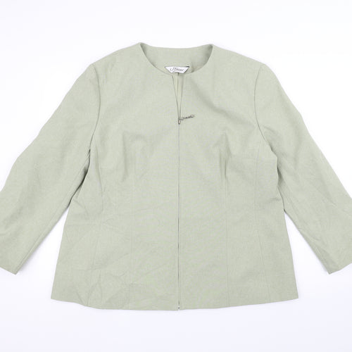 Littlewoods Womens Green   Jacket  Size 18