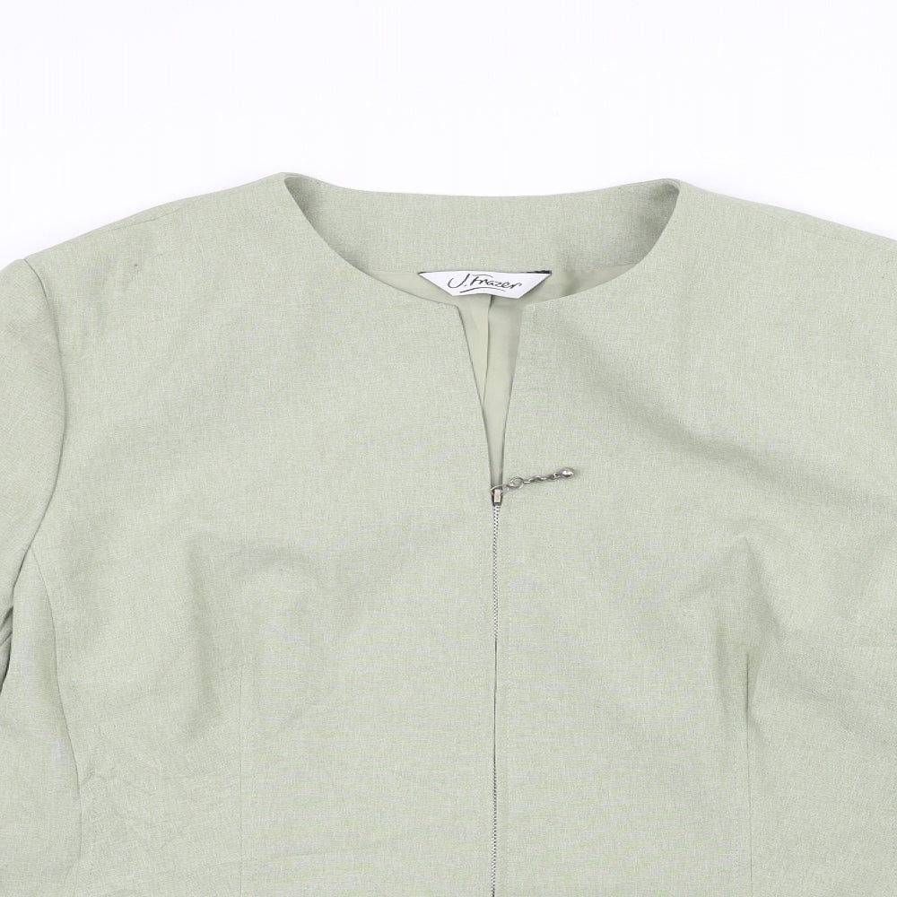 Littlewoods Womens Green   Jacket  Size 18