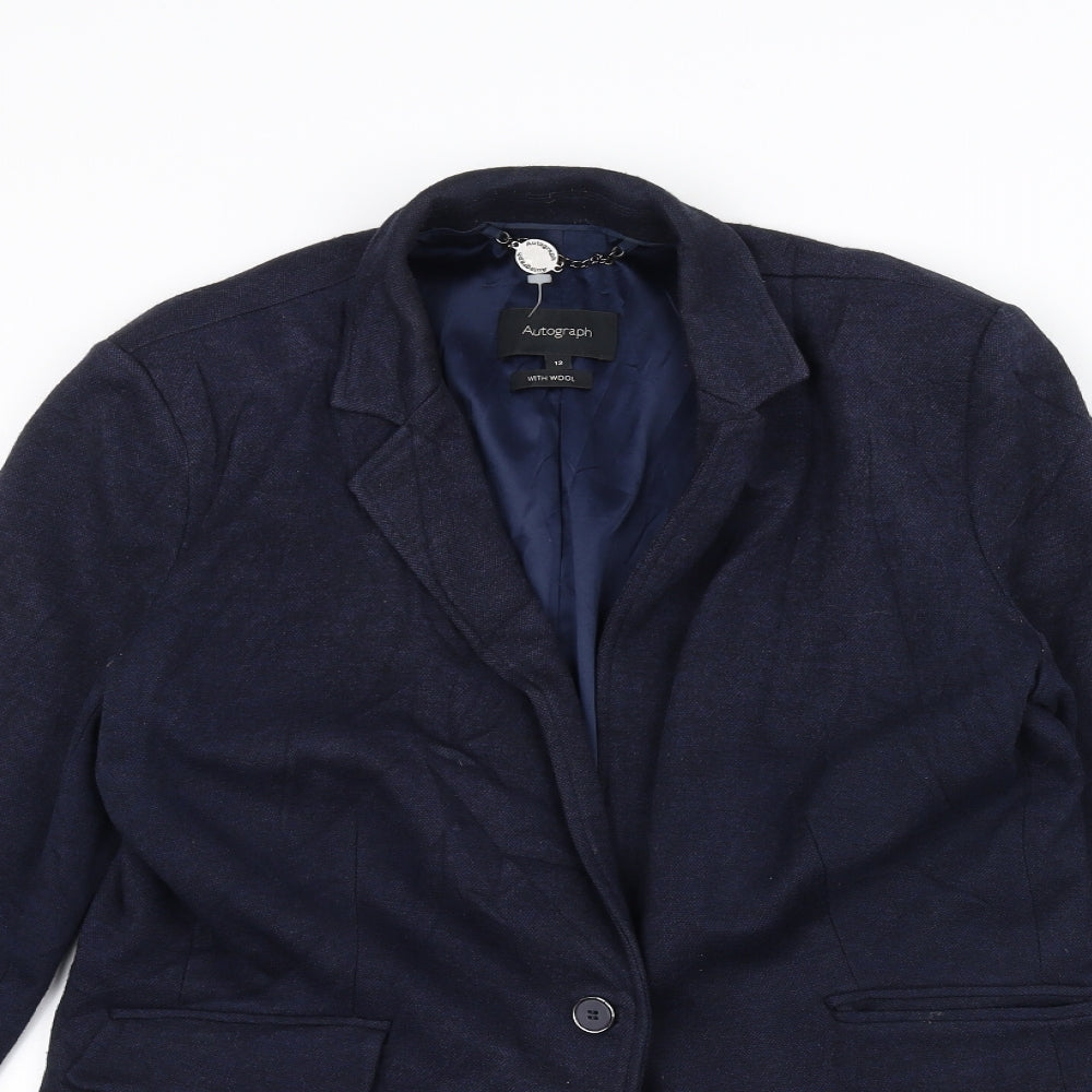 Autograph Womens Blue   Jacket  Size 12