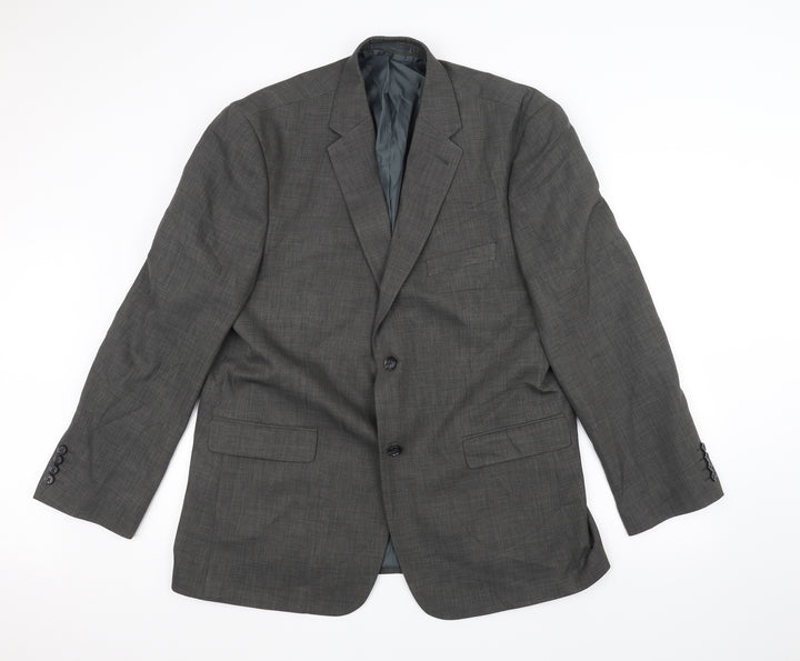 Greenwood Mens Grey   Jacket Suit Jacket Size 44