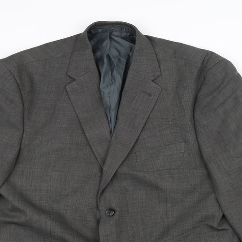 Greenwood Mens Grey   Jacket Suit Jacket Size 44