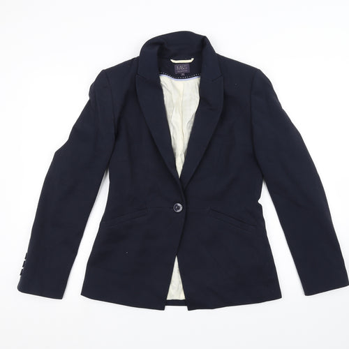 Marks and Spencer Womens Blue   Jacket  Size 10
