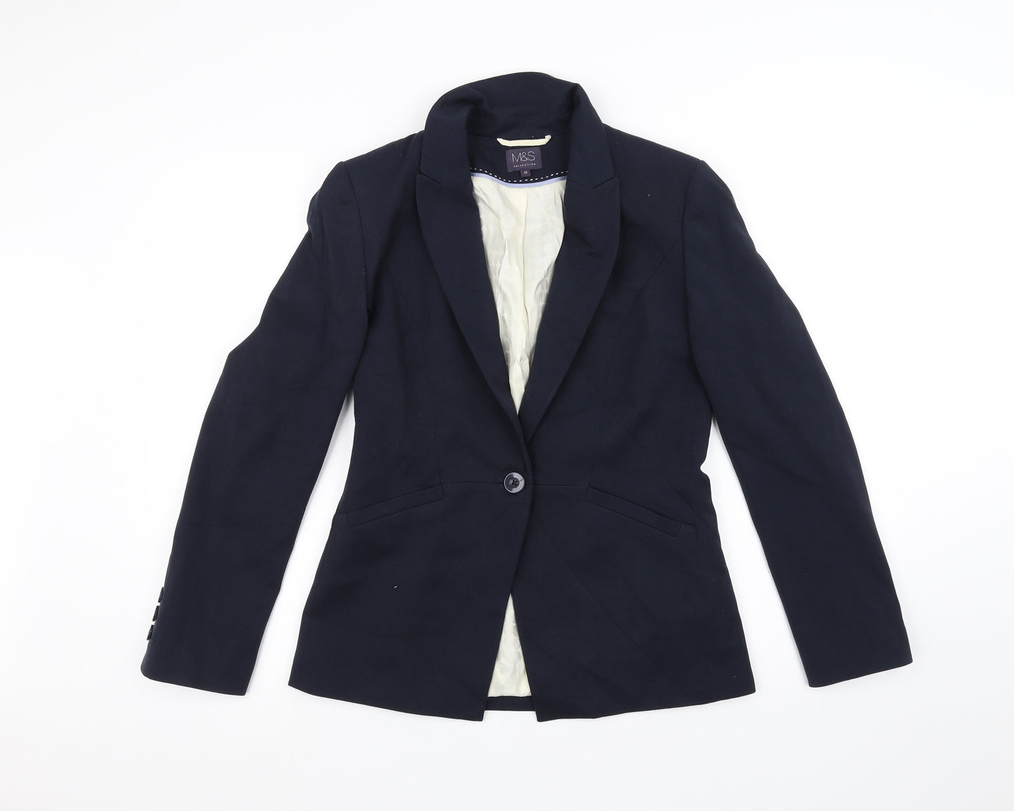 Marks and Spencer Womens Blue   Jacket  Size 10