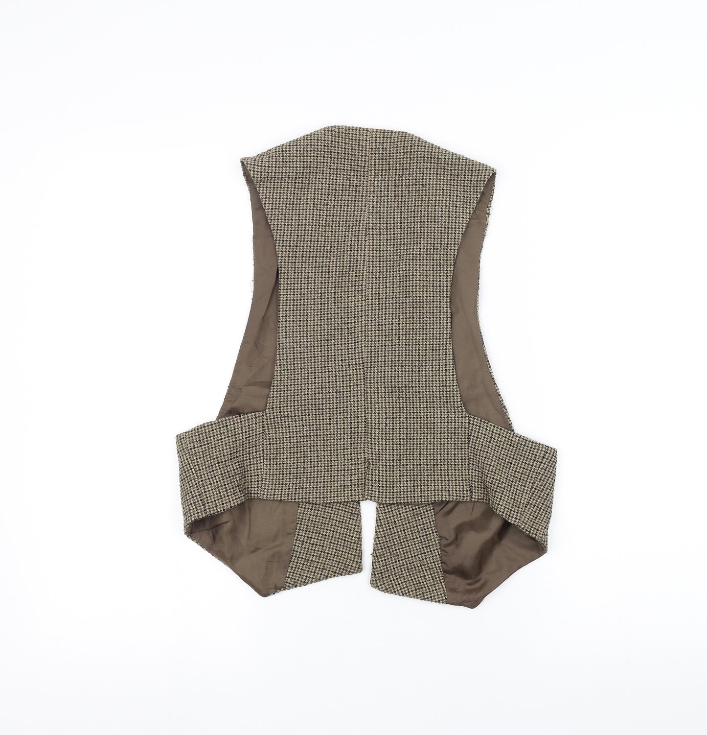 Zara Basic Womens Brown   Jacket Waistcoat Size M
