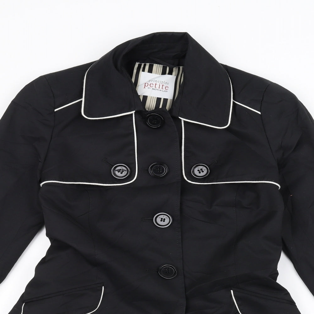 Principles Womens Black   Jacket  Size 6