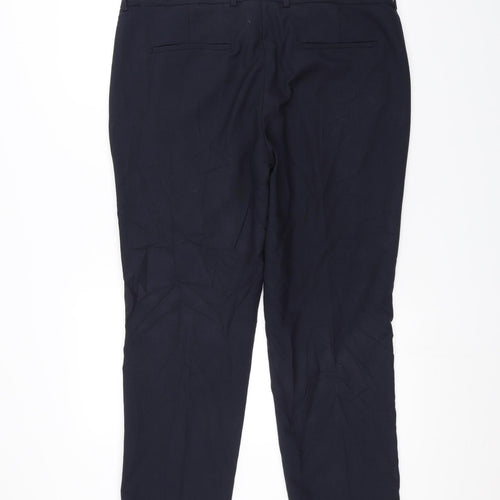 H&M Womens Blue   Trousers  Size 26 L30 in