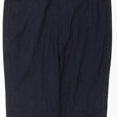 H&M Womens Blue   Trousers  Size 26 L30 in