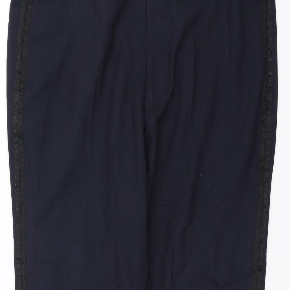 H&M Womens Blue   Trousers  Size 26 L30 in