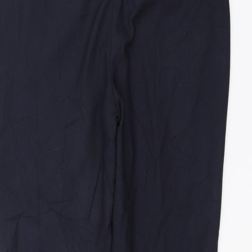 H&M Womens Blue   Trousers  Size 26 L30 in