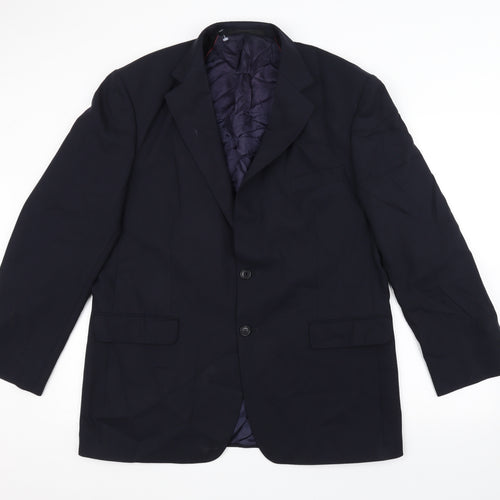 Marks and Spencer Mens Blue   Jacket Suit Jacket Size 42