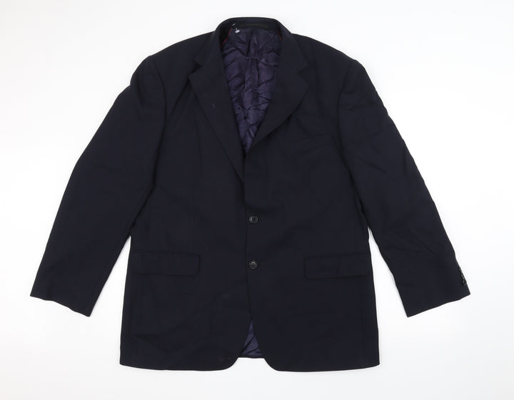 Marks and Spencer Mens Blue   Jacket Suit Jacket Size 42