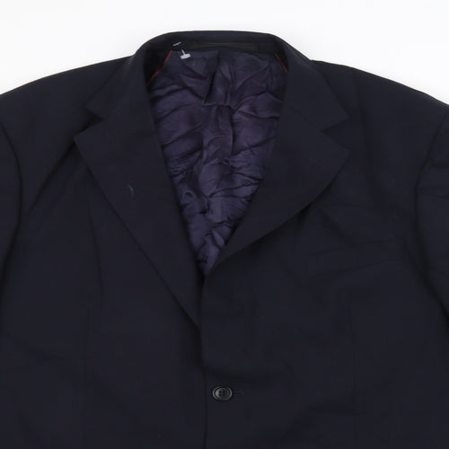 Marks and Spencer Mens Blue   Jacket Suit Jacket Size 42