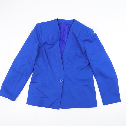 Preworn Womens Blue   Jacket  Size 14
