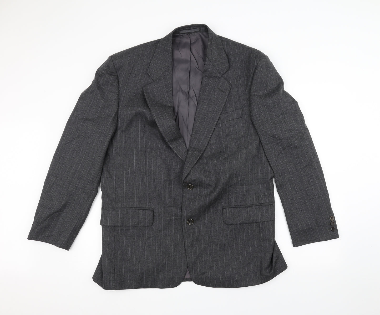 Greenwoods Mens Black   Jacket Suit Jacket Size 38