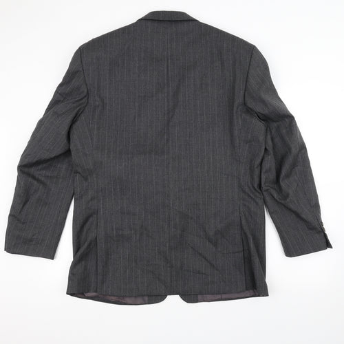 Greenwoods Mens Black   Jacket Suit Jacket Size 38