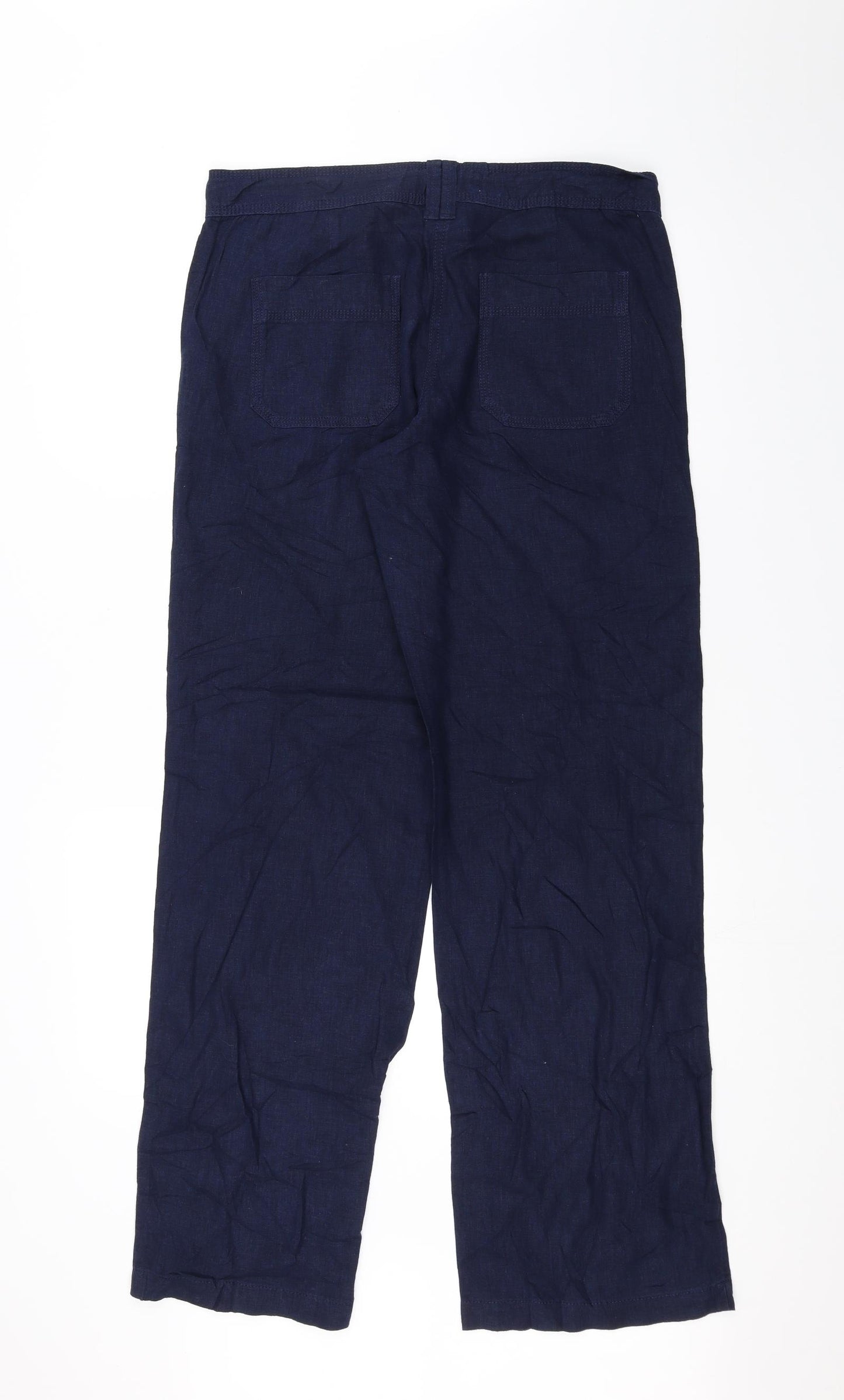 NEXT Womens Blue   Trousers  Size 12 L30 in
