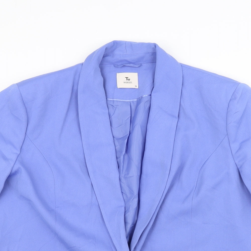 TU Womens Purple   Jacket  Size 18