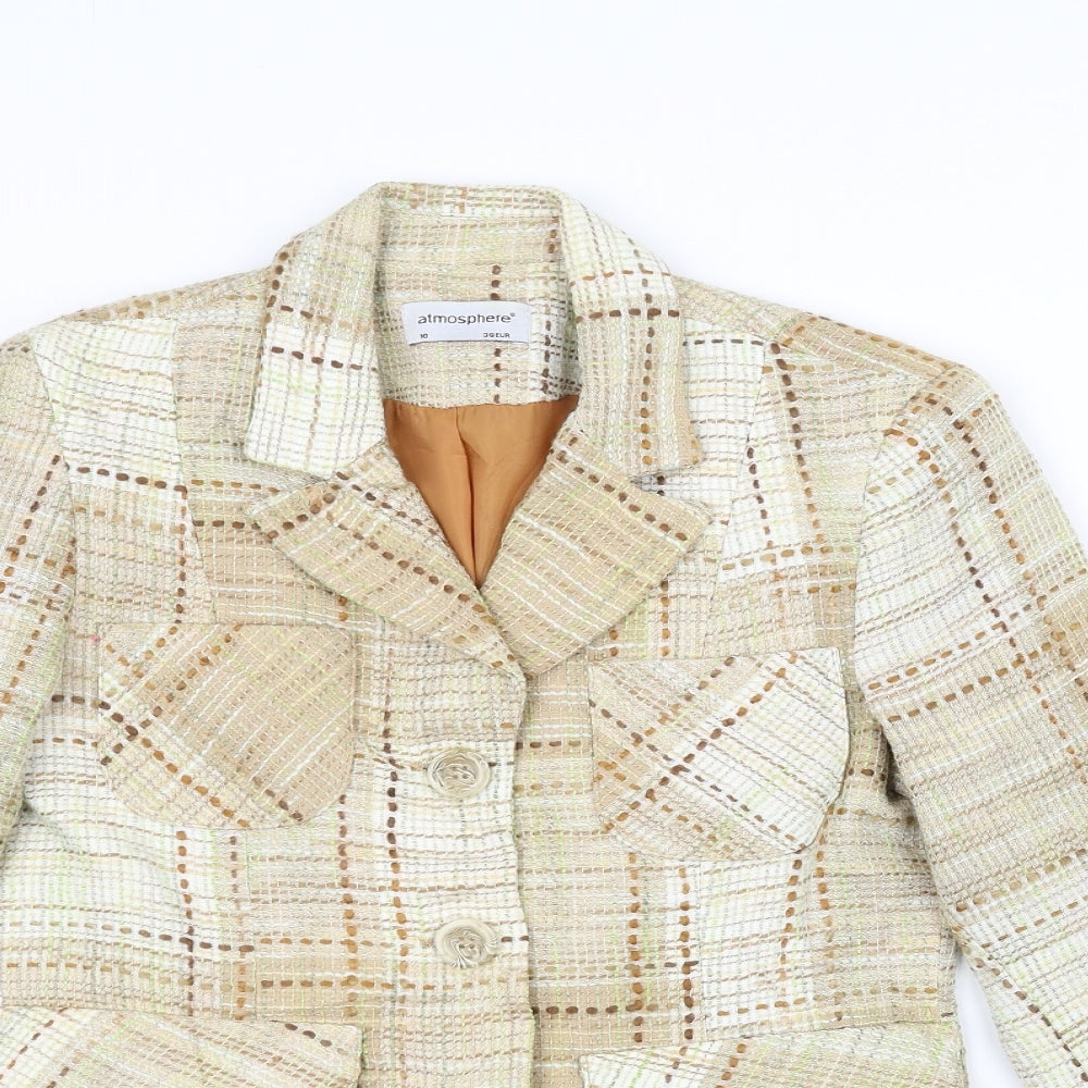 Atmosphere Womens Brown   Jacket  Size 10