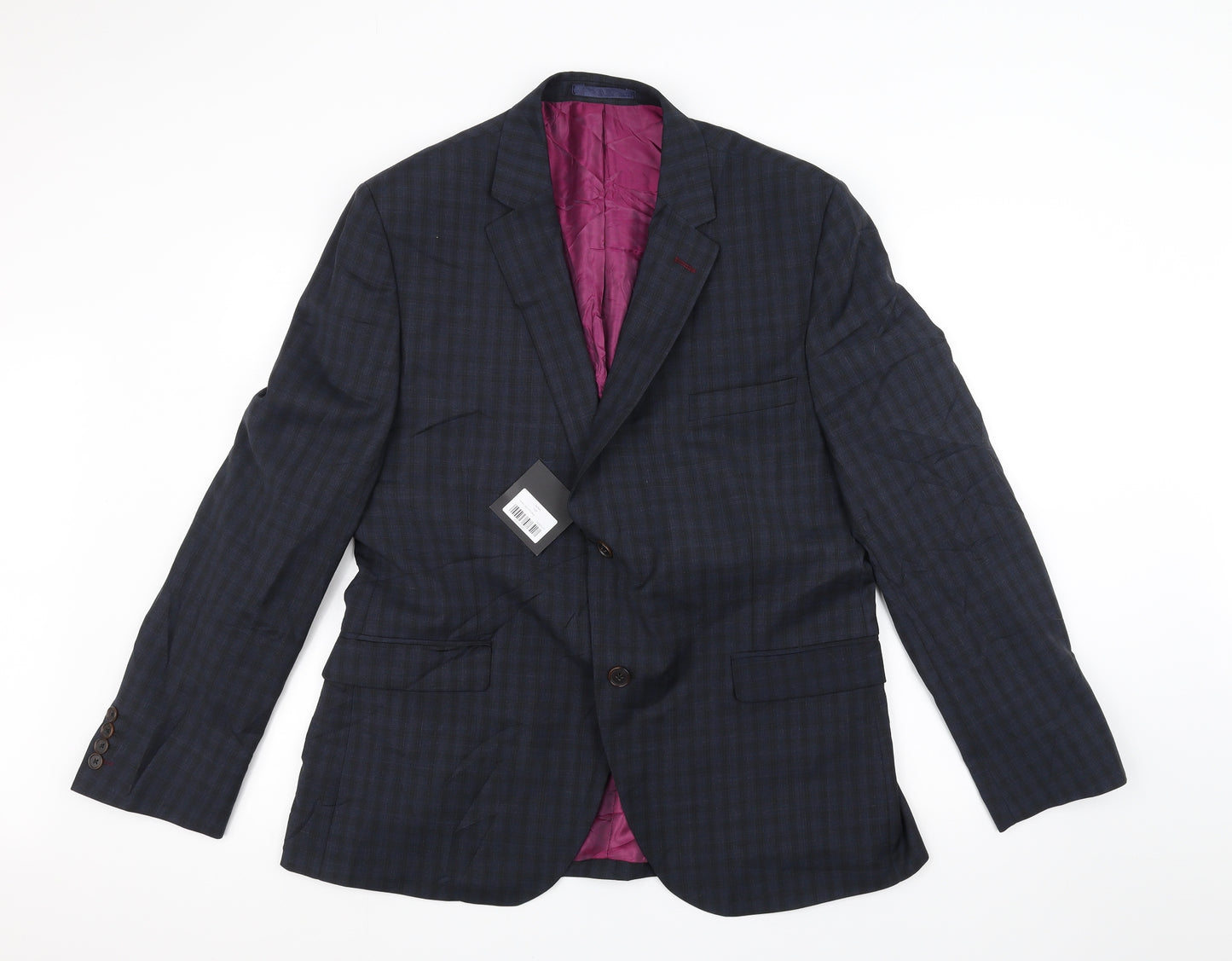 Gibson london Mens Black   Jacket Suit Jacket Size 44